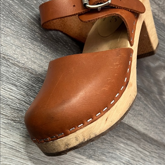 Leather Clog Sandals - Lotta from Stockholm - Picture 5 of 7